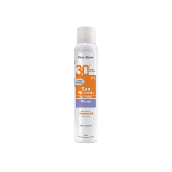 Frezyderm Sunscreen Mousse SPF30 200ml
