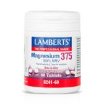 Lamberts Magnesium 375, 60 tabs