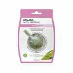 Vican Konjac Face Sponge Green Tea Powder