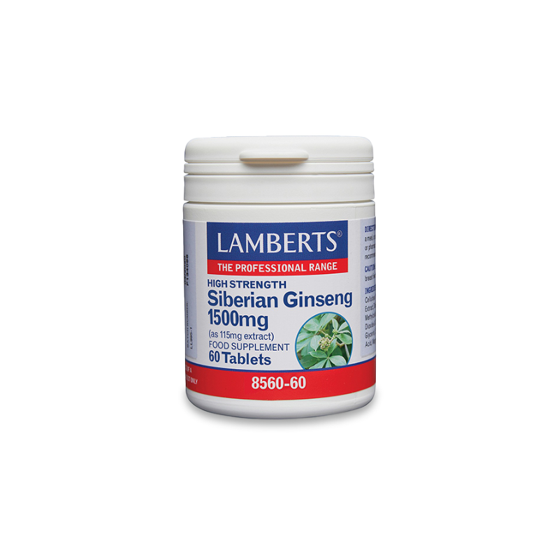 Web 1280 – 409 Lamberts Siberian Ginseng 1500mg - Image 1