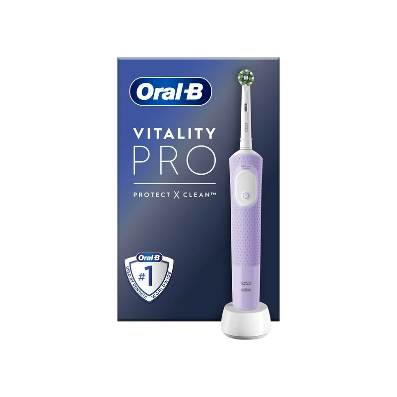 8700216105682 Oral-B Vitality PRΟ Μωβ Ηλεκτρική Οδοντόβουρτσα - Image 1