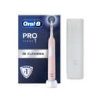 Oral-B Pro Series 1 Ηλεκτρική Οδοντόβουρτσα, Ροζ με Θήκη Ταξιδίου