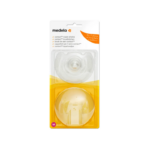 Medela Contact Nipple Shields – Ψευδοθηλές Σιλικόνης με θήκη, Μέγεθος Medium, 2 τμχ