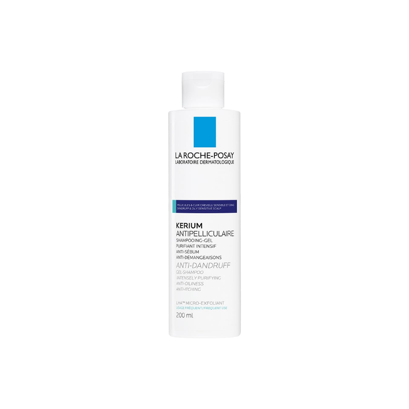 Web 1280 – 681 La Roche Posay KERIUM ANTIPEL GRAS SHAMPOO, 200ml - Image 1
