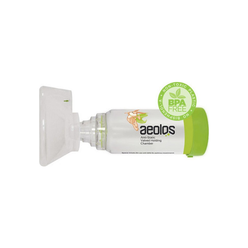 Web 1280 – 717 Aeolos Παιδικός Αεροθάλαμος με Μάσκα 1-6 ετών, 1τμχ - Image 1