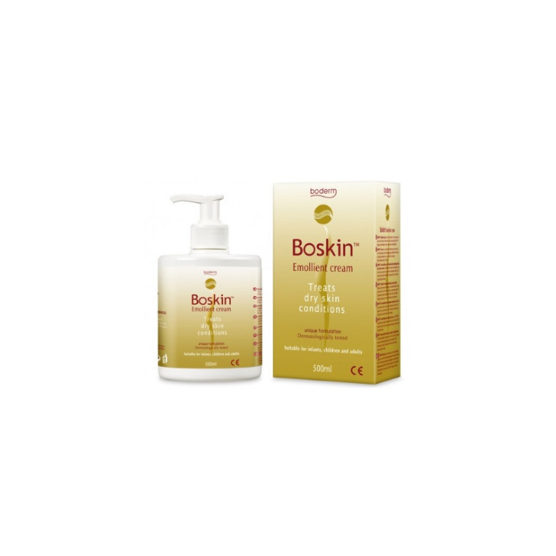 Web 1280 – 736 Boderm Boskin Emollient Body Cream for Dry Skin, 500ml - Image 1