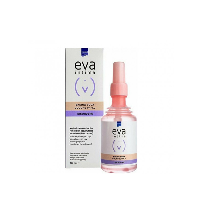 Web 1280 – 750 Intermed Eva Intima Baking Soda Douche pH 9.0 Disorders, 147ml - Image 1
