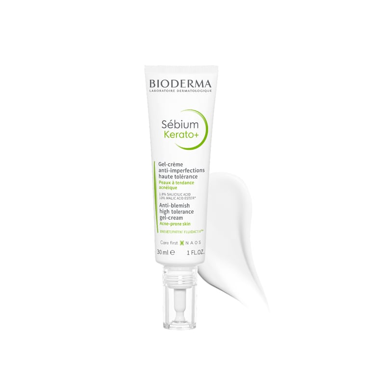 Web 1280 – 772 Bioderma Kerato+ Anti-Blemish High Tolerance Gel-Cream, 30ml - Image 1