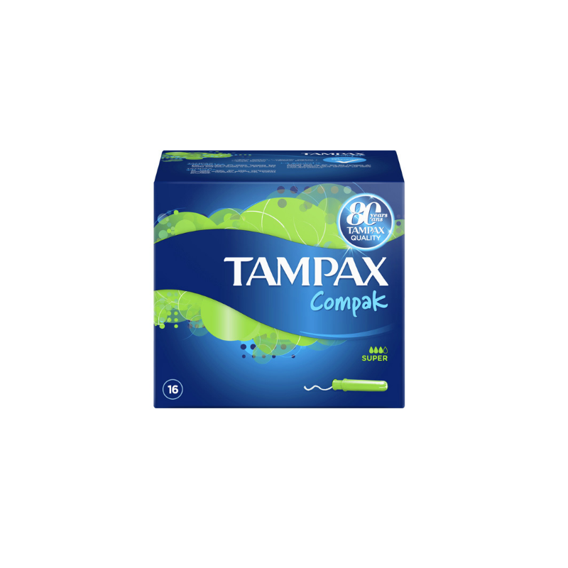 Web 1280 – 800 Tampax Compak Super για Αυξημένη Ροή, 16τμχ - Image 1