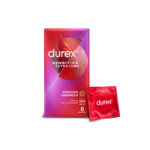 Durex Προφυλακτικά Πολύ Λεπτά Sensitive με Έξτρα Λιπαντικό, 6τμχ