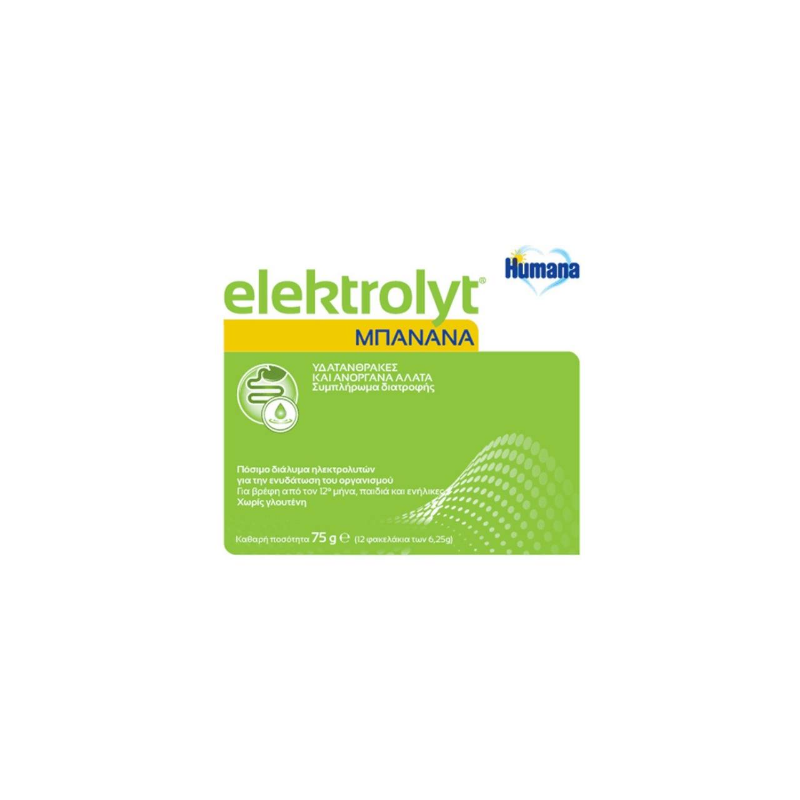 Web 1280 – 830 Humana Elektrolyt Banana, 12sach x 6,25gr - Image 1