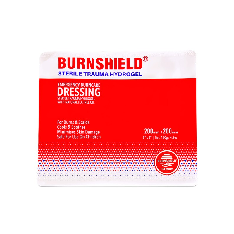 Web 1280 – 867 Burnshield Emergency Burncare Dressing 200mm x 200mm - Image 1