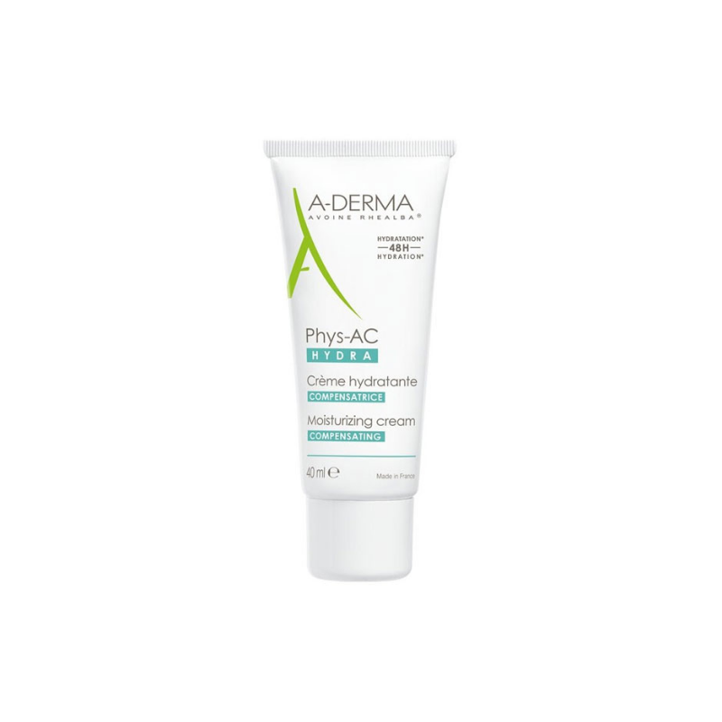 Web 1280 – 888 A-Derma, Phys-AC Hydra Crème Compensatrice Αντισταθμιστική Κρέμα Ενυδάτωσης, 40ml - Image 1