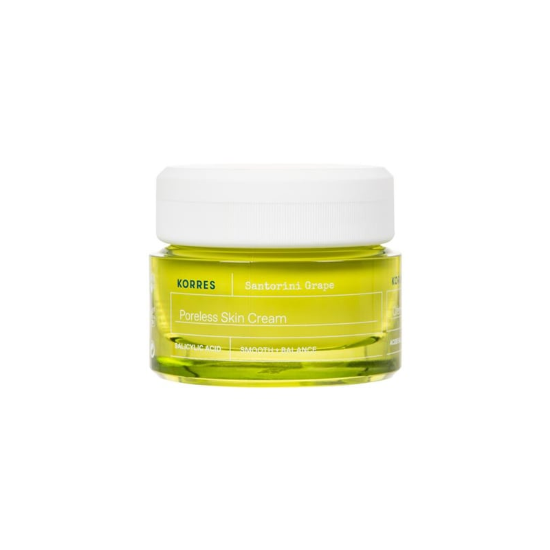 Web 1280 – 918 Korres Santorini Grape Poreless Skin Cream, 40ml - Image 1