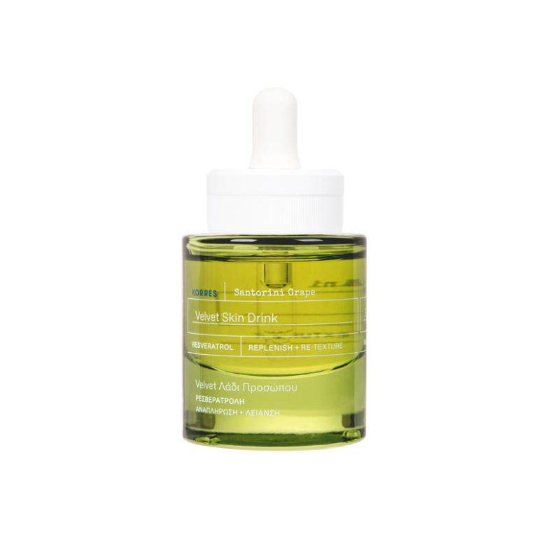 Web 1280 – 919 Korres Santorini Grape Velvet Skin Drink, 30ml - Image 1