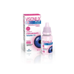 Novax Visionlux Lubrucating Eye Drops Λιπαντικό Οφθαλμικό Διάλυμα με Υαλουρονικό Νάτριο σε Σταγόνες, 10ml