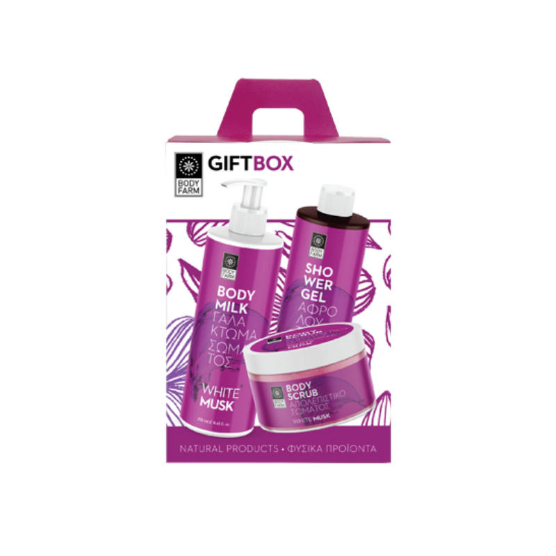 5204702090085 BodyFarm White musk Gift box - Image 1