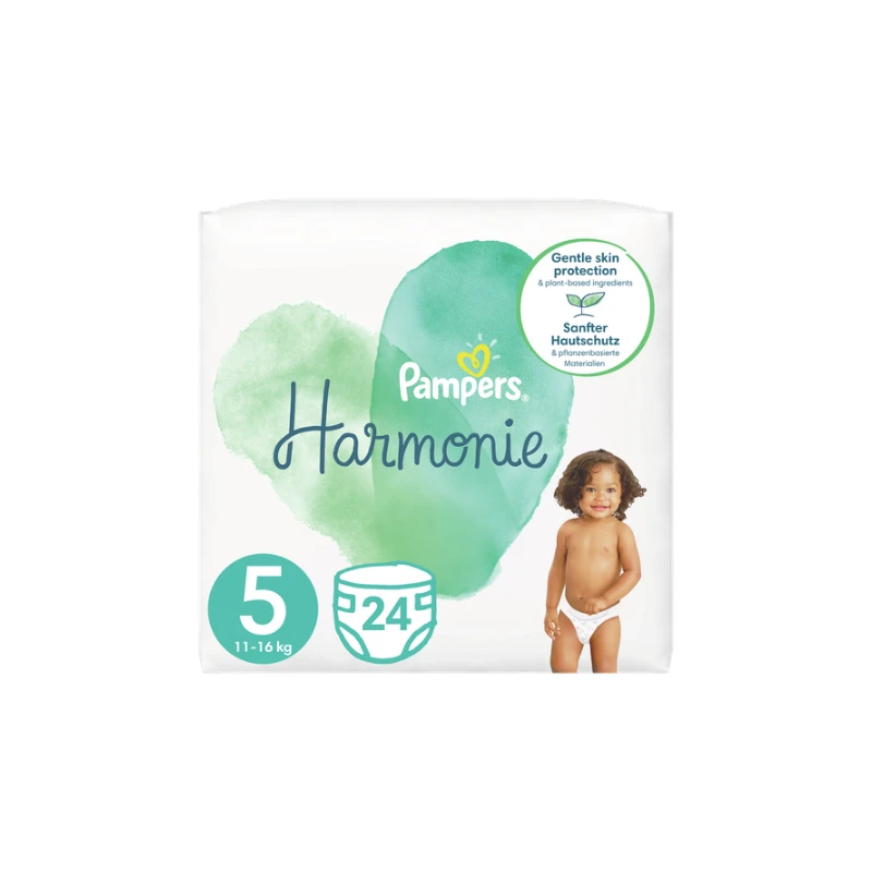 8006540156674 Pampers Harmonie No 5, 24 τμχ - Image 1