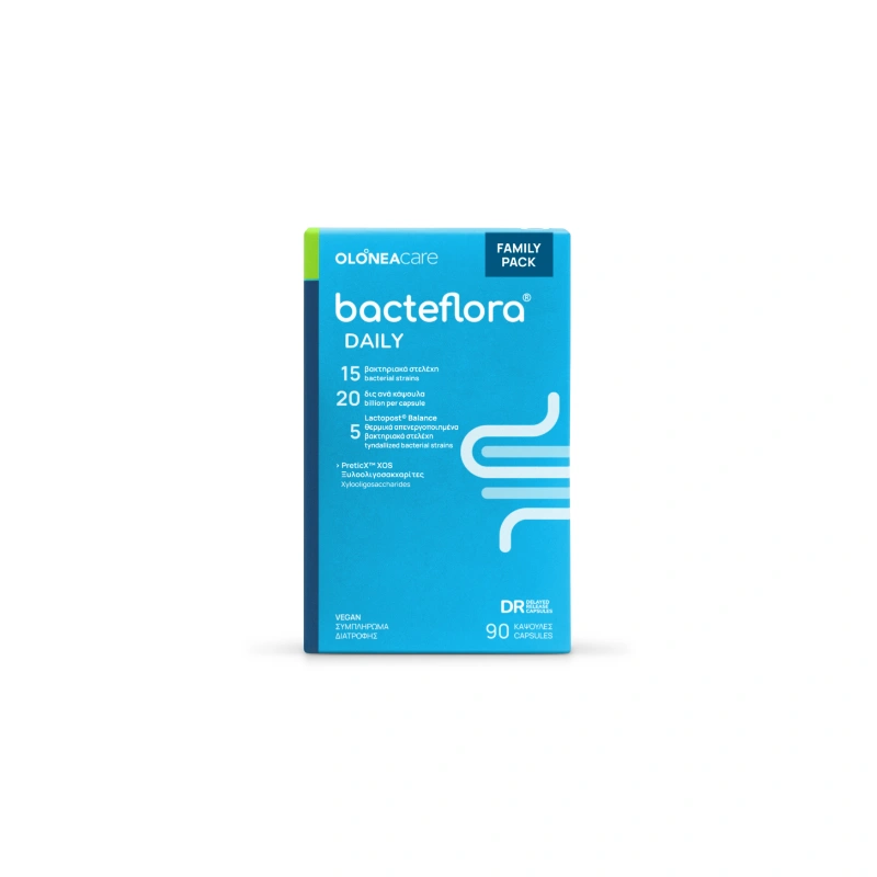 5200116289237 Bacteflora Daily, 90 Caps - Image 1