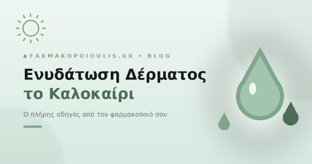 Ενυδάτωση Δέρματος το Καλοκαίρι: Ο Πλήρης Οδηγός από τον Φαρμακοποιό σου