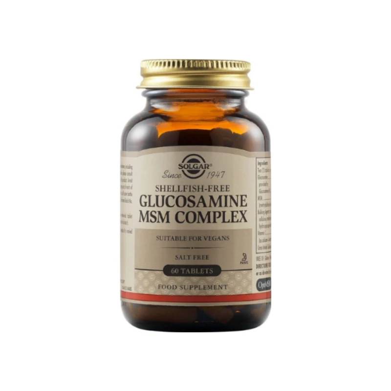 033984013148-recrop Solgar Glucosamine Chondroitin MSM tabs - Image 1