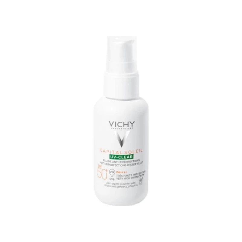 3337875837149-recrop Vichy Capital Soleil UV-Clear SPF50, 40ml - Image 1