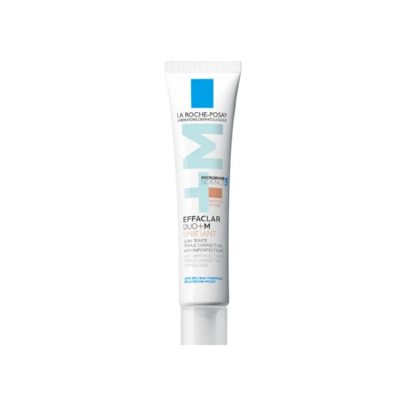 3337875909280-recrop La Roche Posay effaclar duo+m unifiant κρεμα με χρωμα (Medium) για ακμη,40ml - Image 1