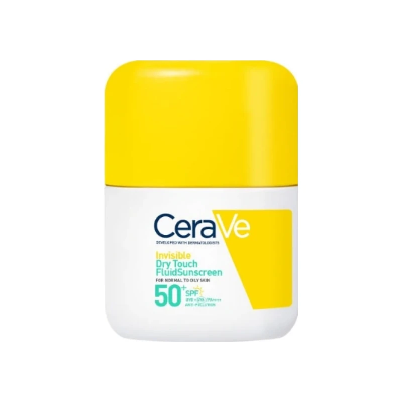 CeraVe Invisible Dry Touch Fluid Sunscreen SPF50+ 50ml