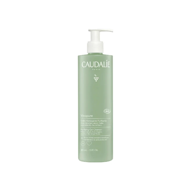 3522930004066-recrop Caudalie Purifying Gel Cleanser, 385ml - Image 1