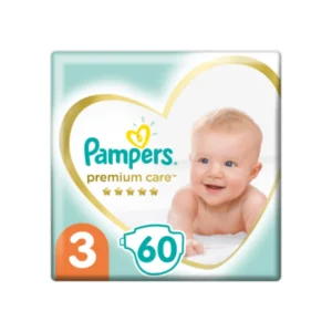 Pampers Premium Care Jumbo Pack No 3, 60τμχ