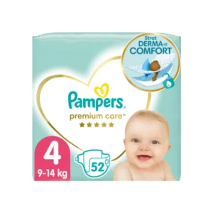 Pampers  Premium Care Jumbo Pack No 4, 52 τμχ