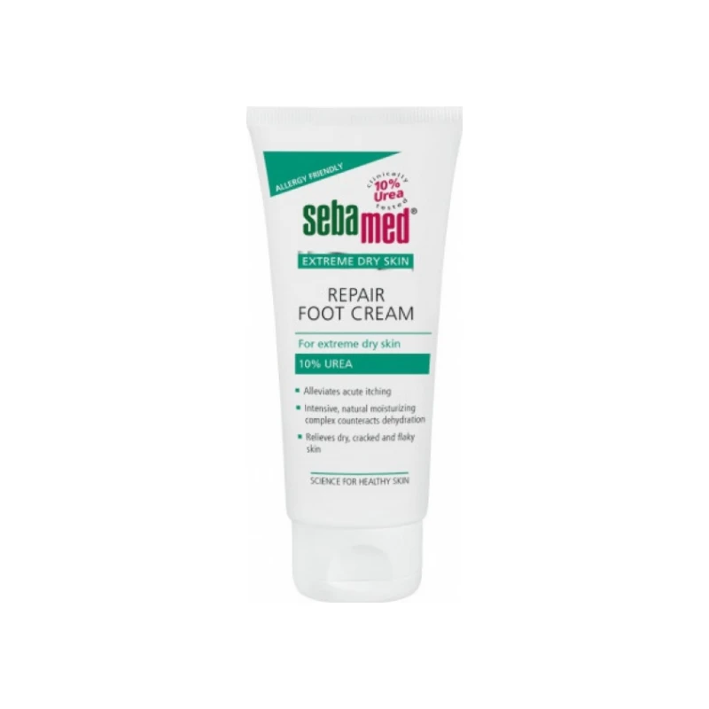 4103040915887-recrop Sebamed Foot Cream Urea 10%, 100ml - Image 1
