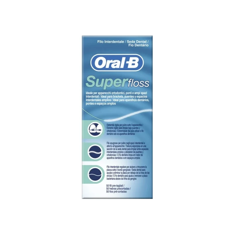4103330017369-recrop Oral-B Super Floss - Image 1