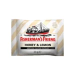Fisherman’s Friend Honey & Lemon – Μέλι & Λεμόνι (Κίτρινο) Καραμέλες Χωρίς Ζάχαρη,25gr