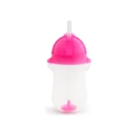 Munchkin Click Lock Tip & Sip ροζ κύπελλο, 296 ml