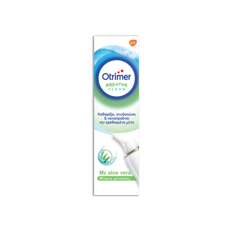 5054563097439-recrop Otrimer Breathe Clean με Aloe Ισότονο Διάλυμα 100ml - Image 1