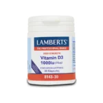 Lamberts Vitamin D3 1000iu, 30 caps