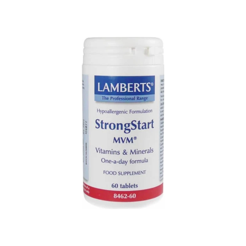 5055148412531-recrop Lamberts Strong Start MVM, 60 tabs - Image 1