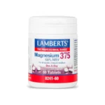 Lamberts Magnesium 375, 60 tabs