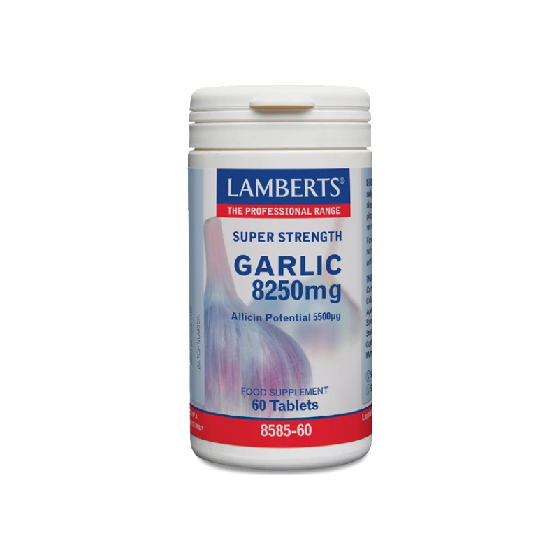 5055148413132-recrop Lamberts Garlic 8250mg - Image 1