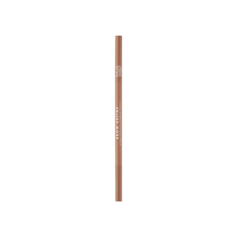 5055402965278-recrop MUA Brow Define Micro Eyebrow Pencil Light Brown - Image 1