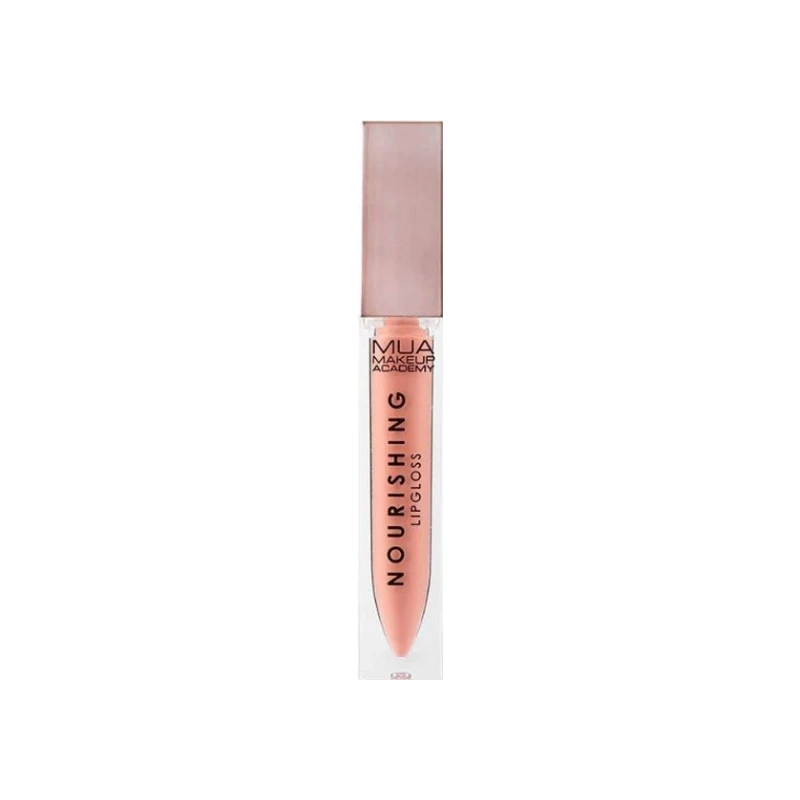 5055402980349-recrop MUA Nourishing Lip Gloss Super Nude - Image 1