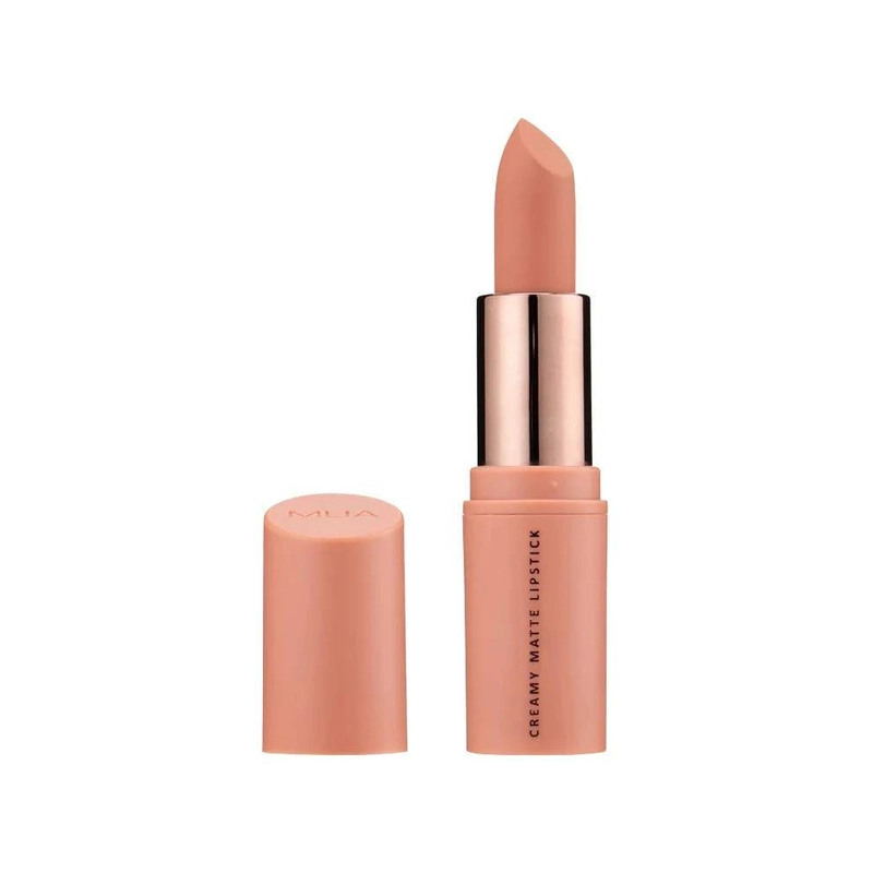 5055402980790 MUA Creamy Matte Lipstick Super Nude - Image 1