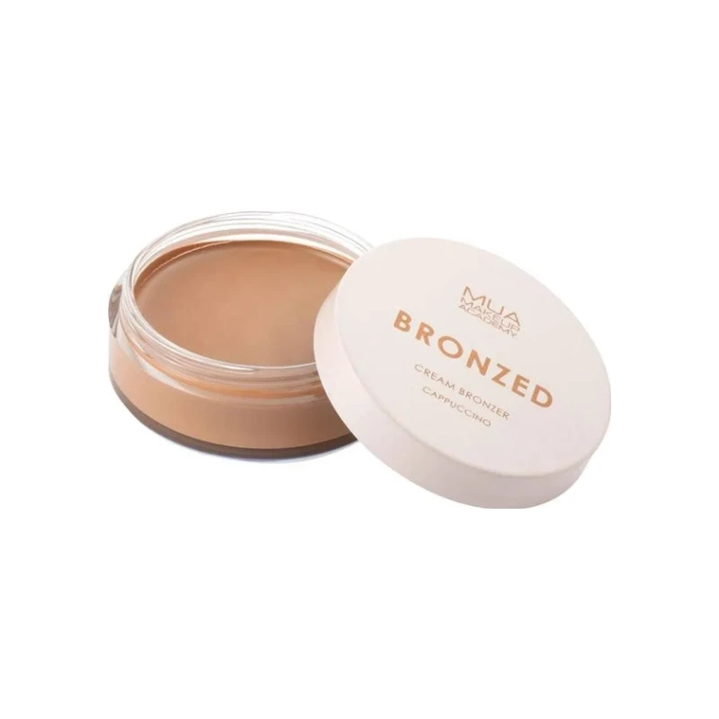5055402986747-recrop MUA Bronzed Cream Bronzer - Cappuccino - Image 1