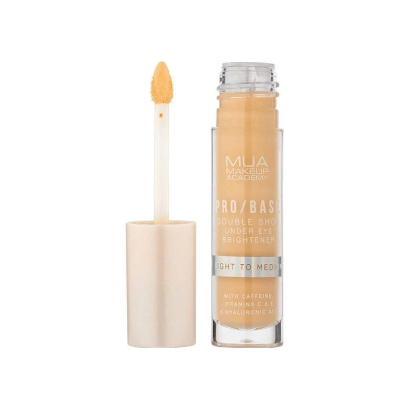 5055402993929-recrop MUA Double Shot Under Eye Brightener Light/Medium - Image 1