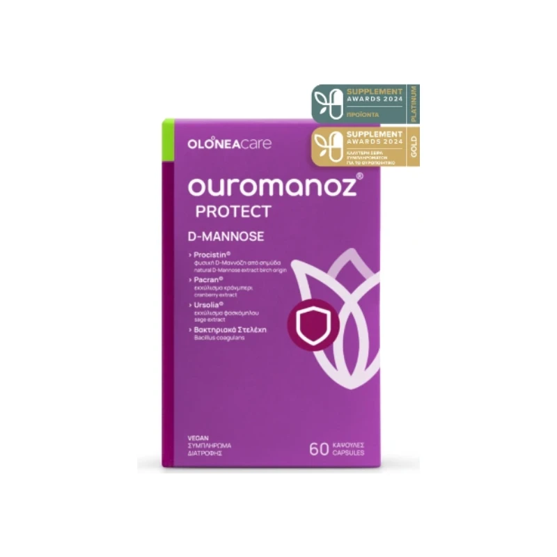 5200116289480-recrop Ouromanoz Protect, 60 Caps - Image 1