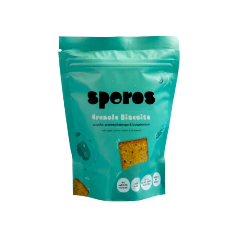 5200148770048-recrop Sporos Granola Biscuits, 100gr - Image 1