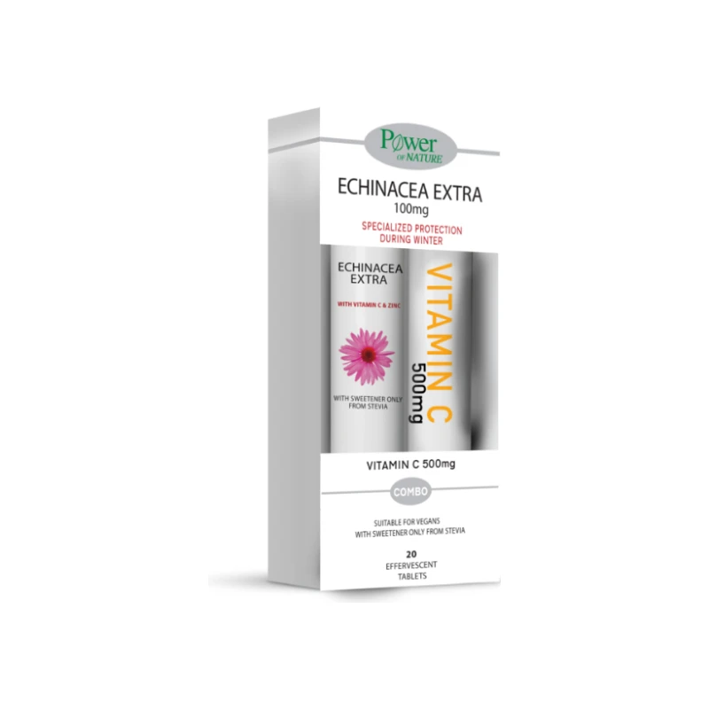 5200321010121-recrop Power Health Echinacea Extra με στέβια - Image 1