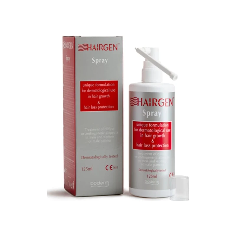 5200375300391-recrop Boderm Hairgen Spray Σπρέι κατά της Τριχόπτωσης, 125ml - Image 1