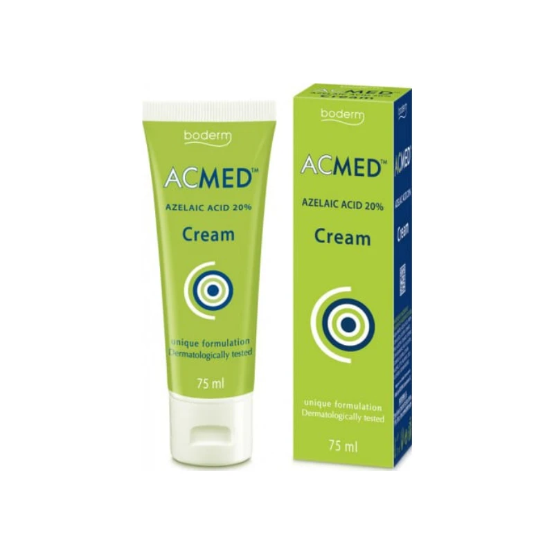 5200375399418-recrop Boderm Acmed Azelaic Acid 20% Cream, 75ml - Image 1